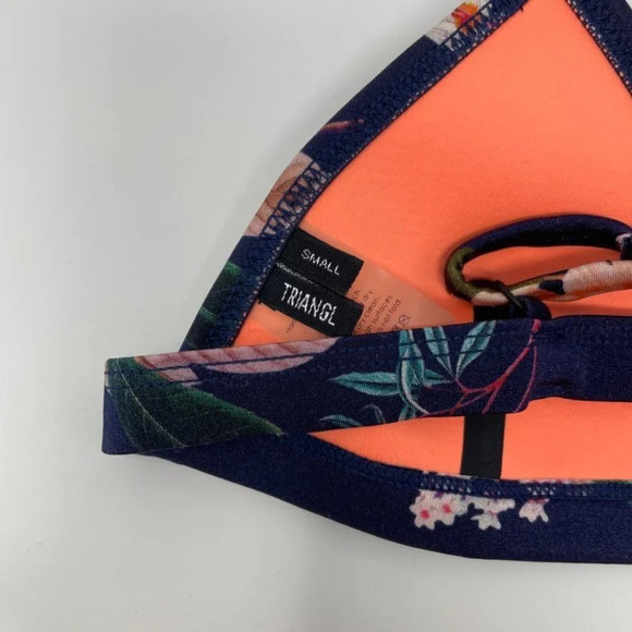 Triangl Delilah Floral Neoprene Bikini Set Size Small - Picture 7 of 9
